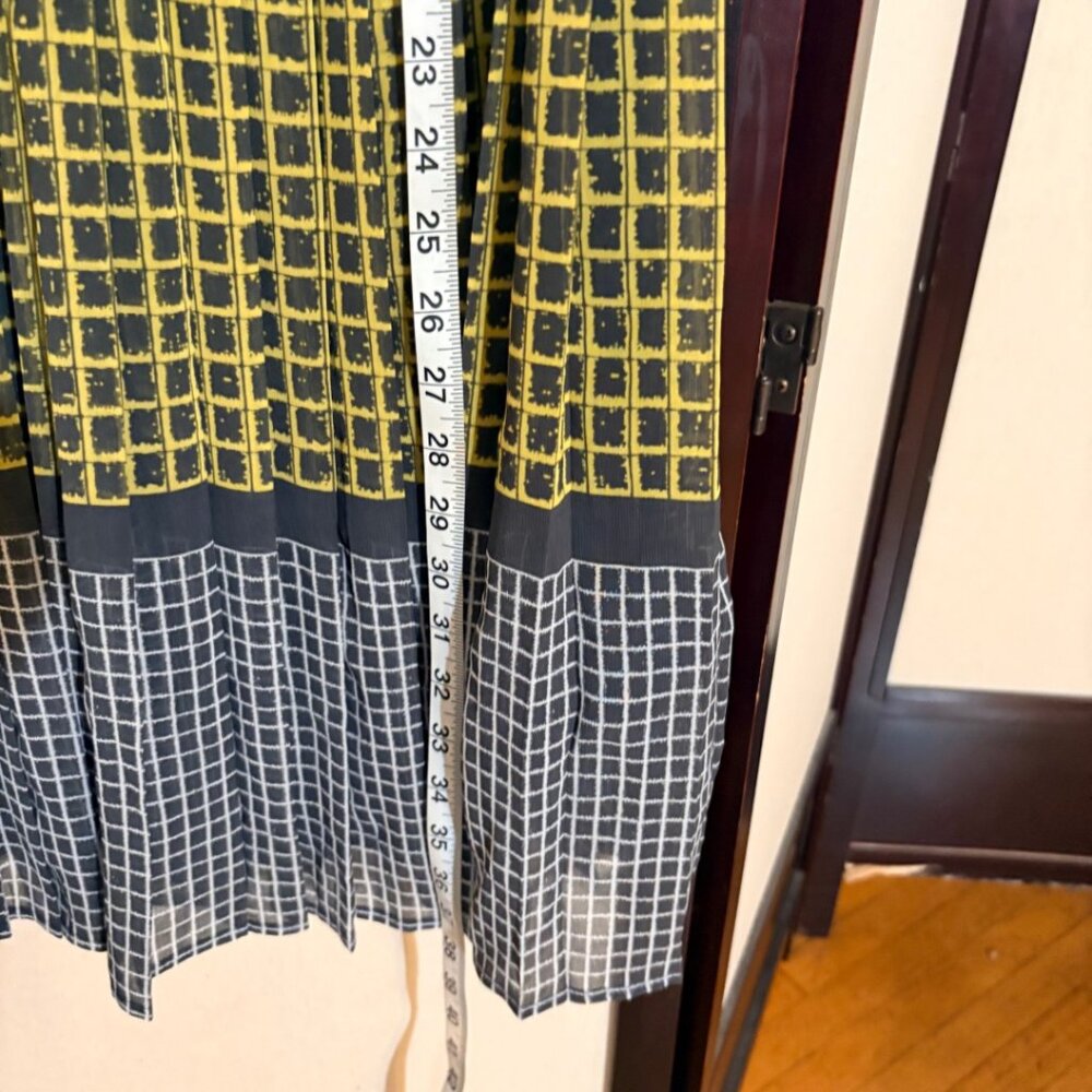 Halogen Geometric Colorblock Sleeveless Dress Size 8 Petite - Picture 5 of 12